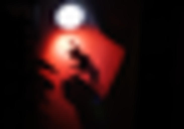 Da sagtennene sang Foto: Guri Guri Henriksen Bilde av forestillingen Da sagtennene sang