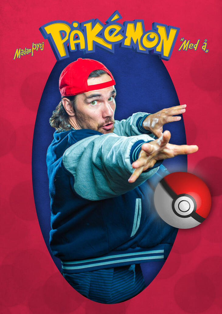 Foto: Madam Pysj Plakat Påkemon (med Å)